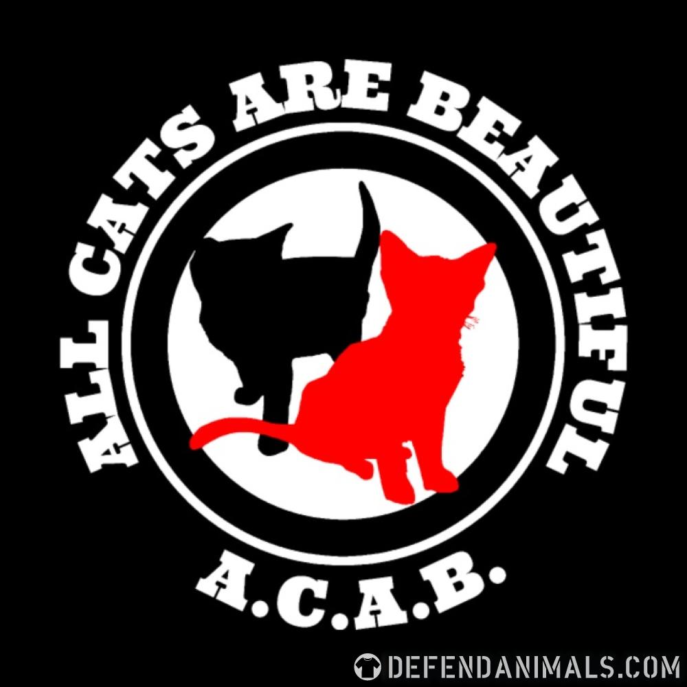 acab all cats are beautiful shirt